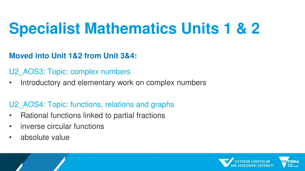 specialist mathematics units 1 2 2