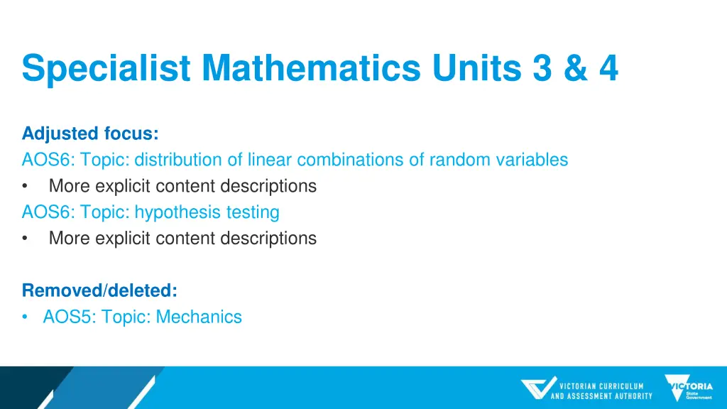 specialist mathematics units 3 4 2