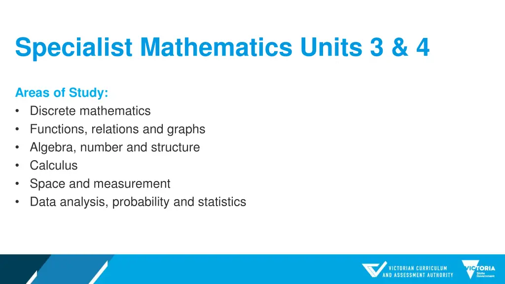 specialist mathematics units 3 4