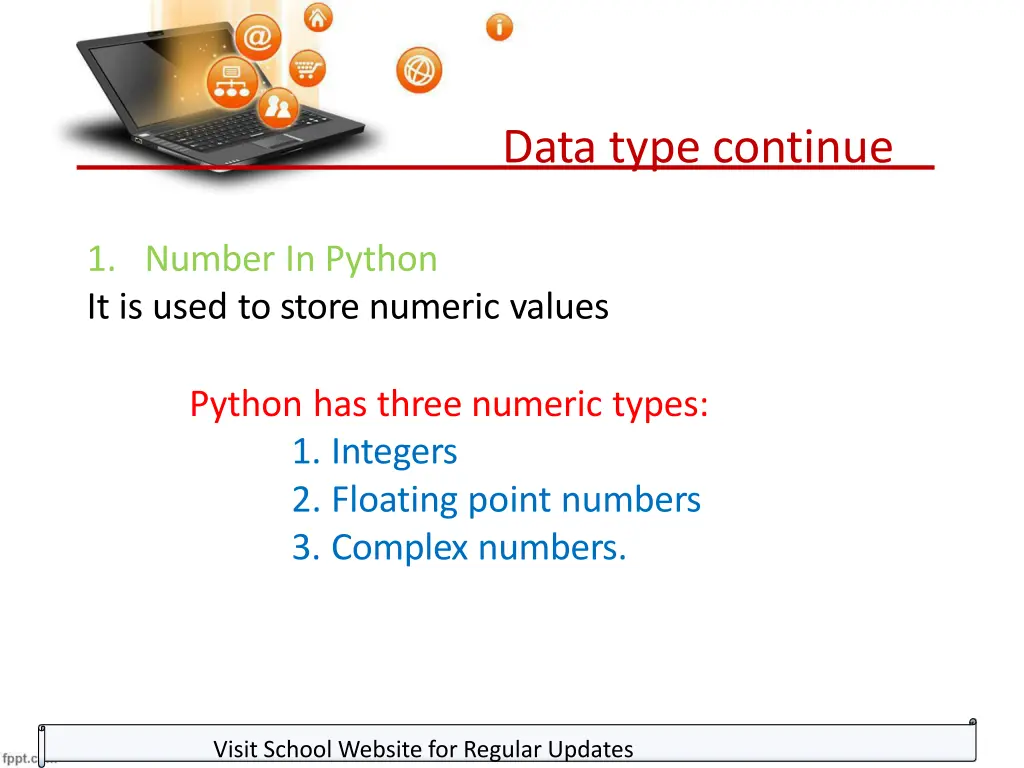 data type continue 1