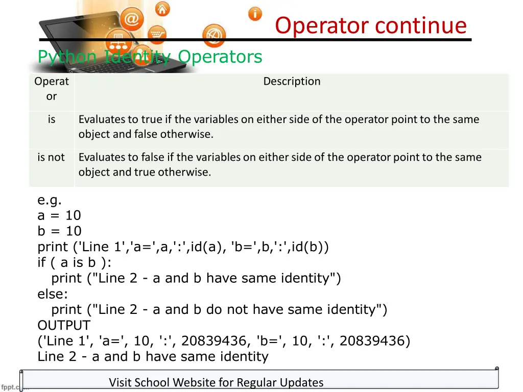 operator continue 9