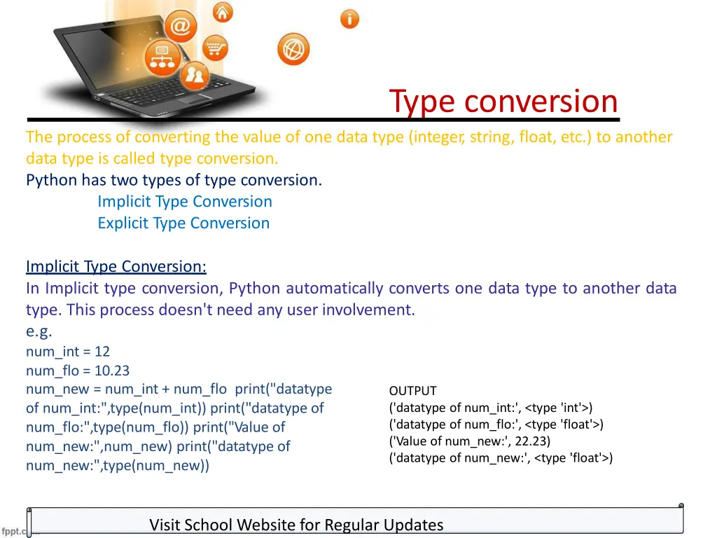 type conversion