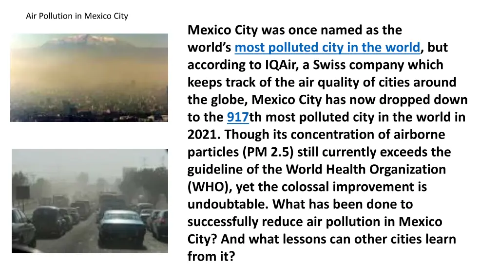 air pollution in mexico city