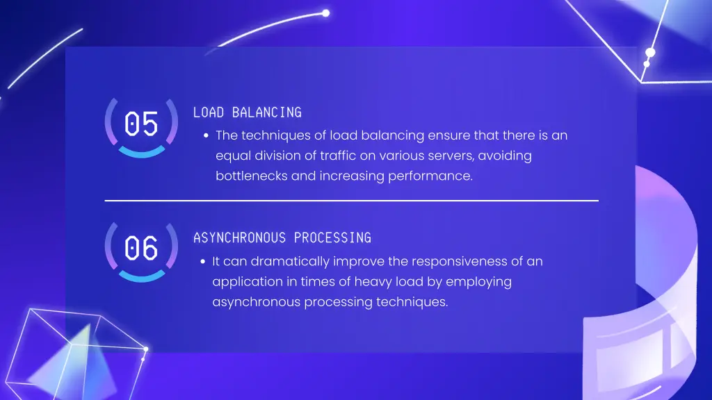 the techniques of load balancing ensure that