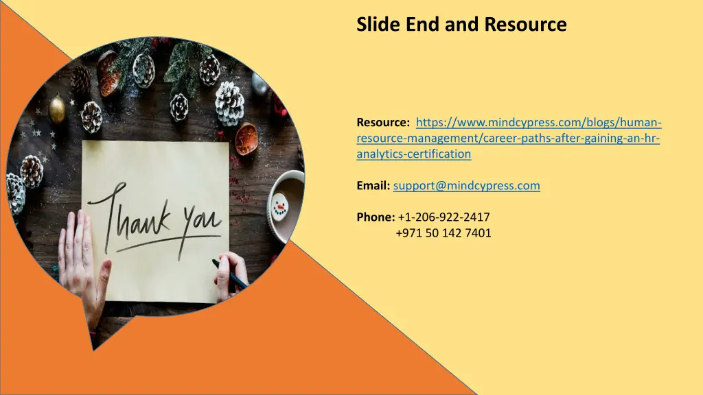 slide end and resource