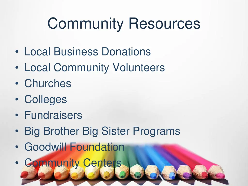 community resources