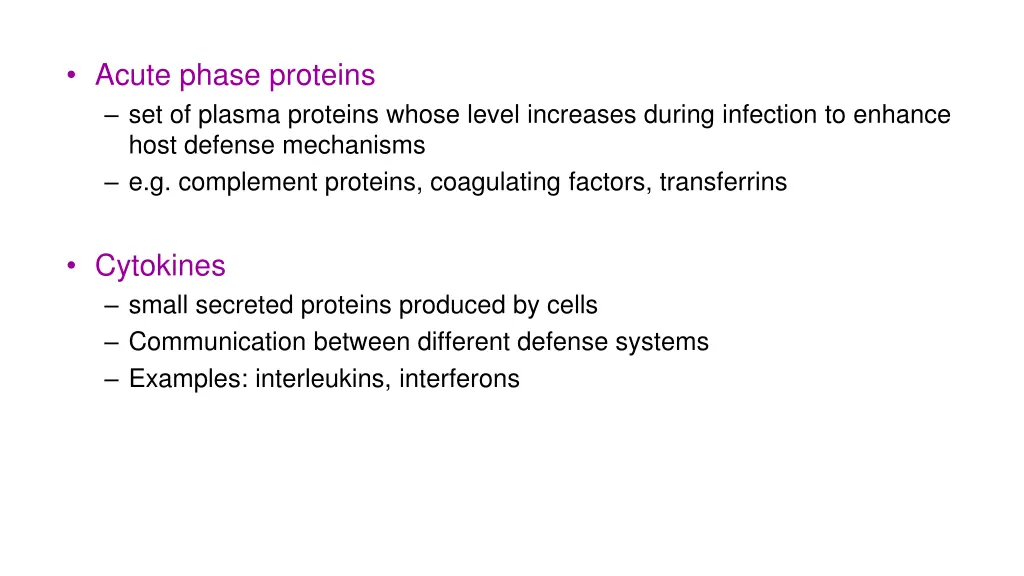 acute phase proteins set of plasma proteins whose