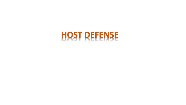 host defense