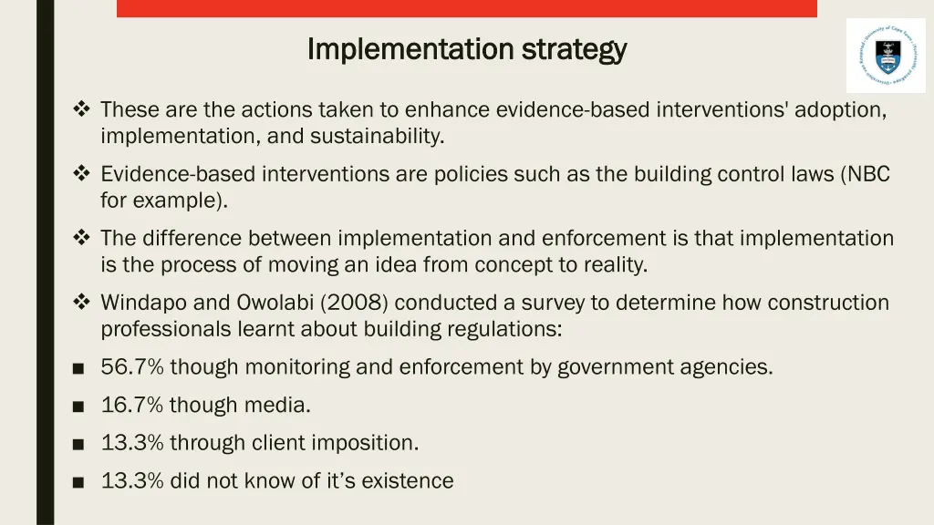 implementation strategy implementation strategy