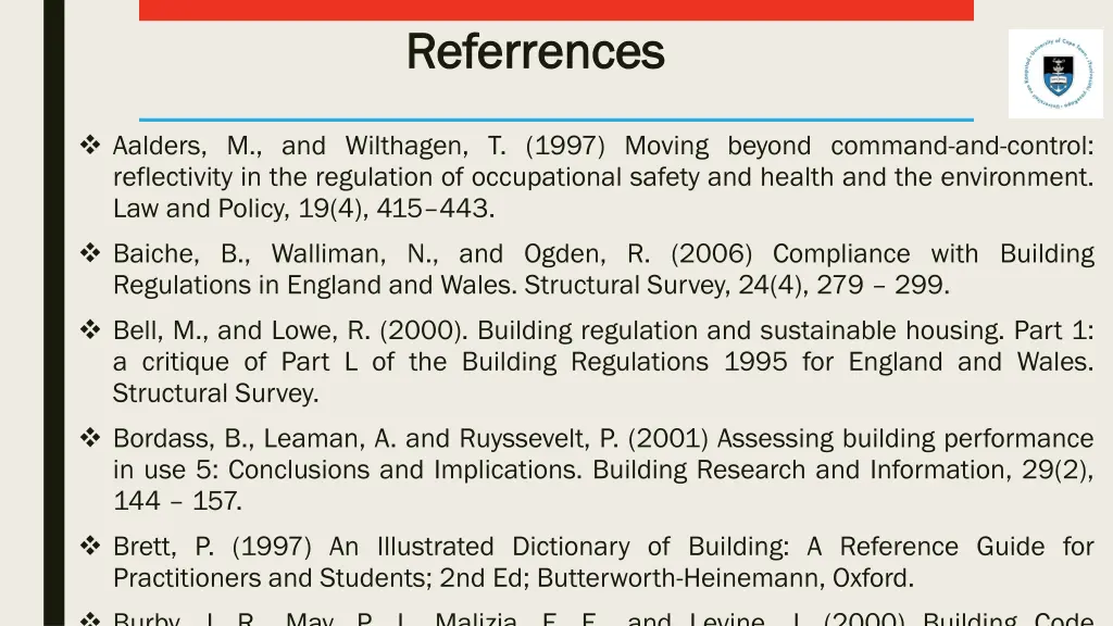 referrences referrences