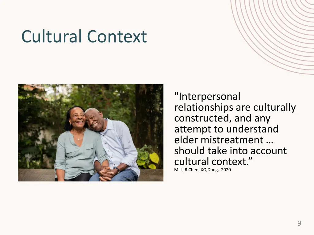 cultural context