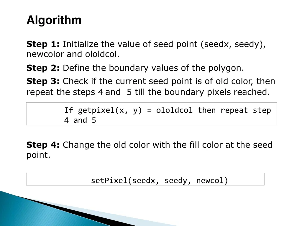 algorithm