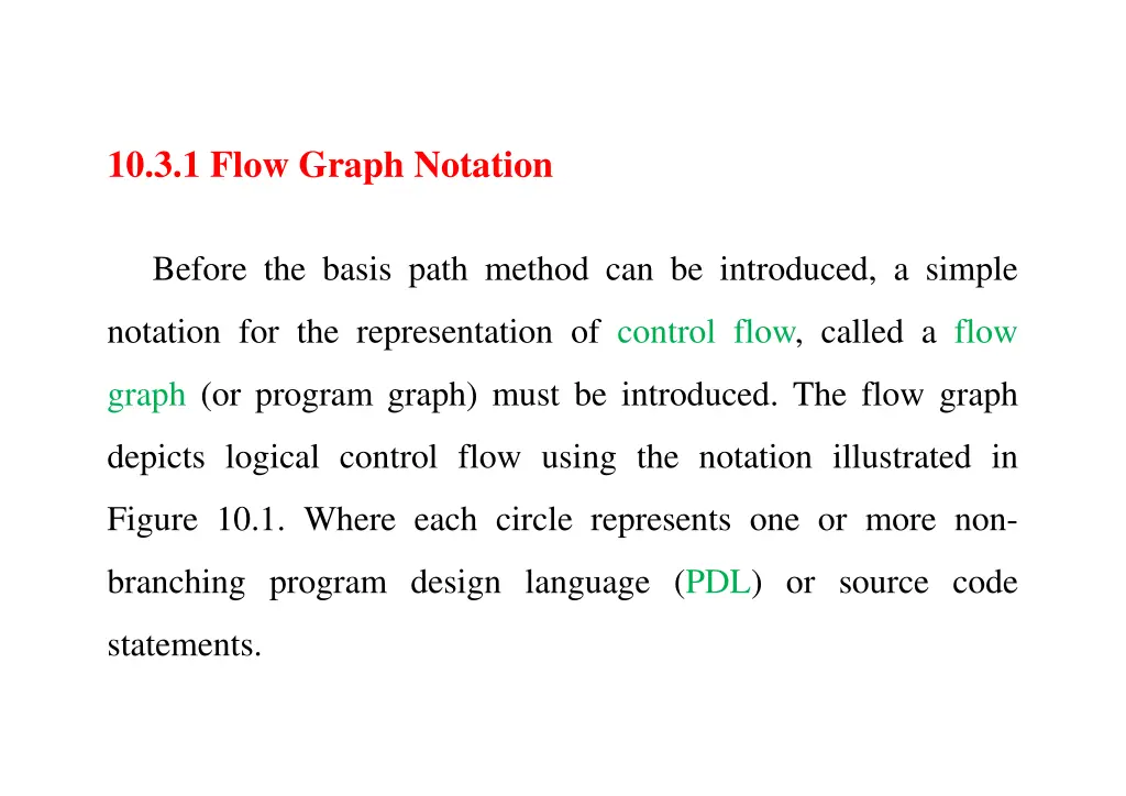 10 3 1 flow graph notation