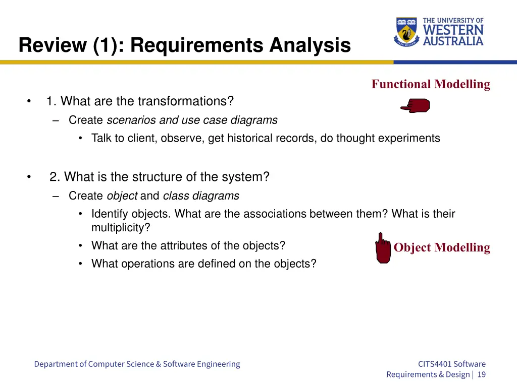 review 1 requirements analysis