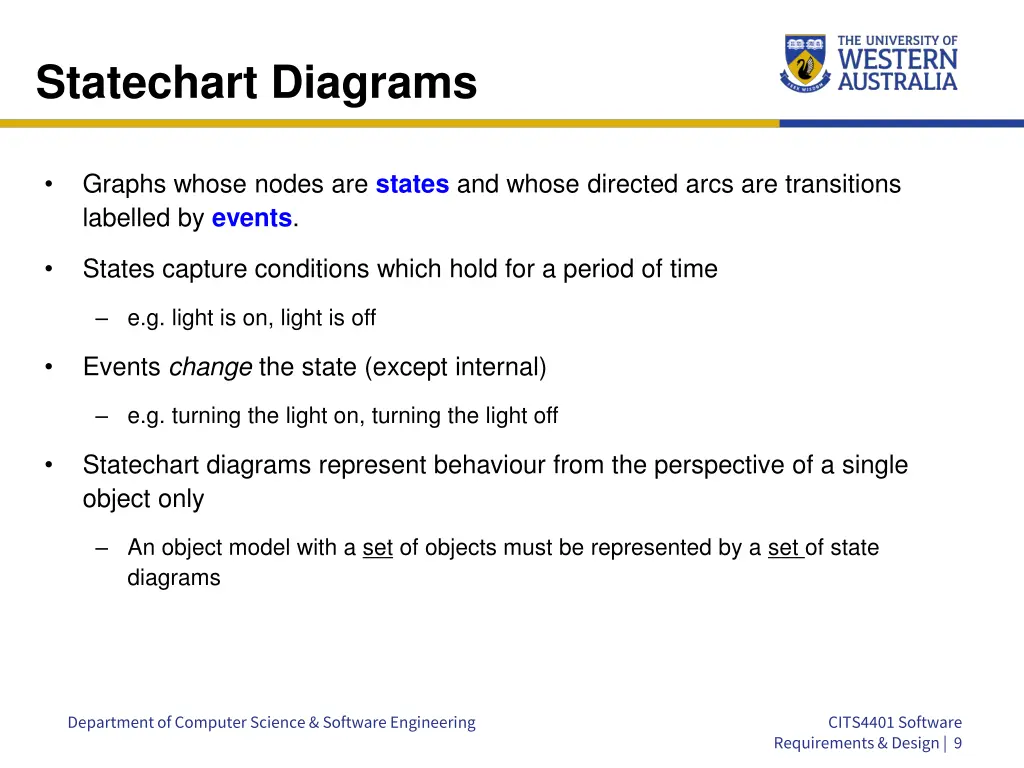 statechart diagrams