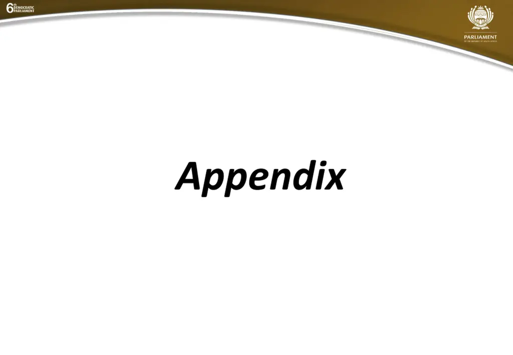 appendix