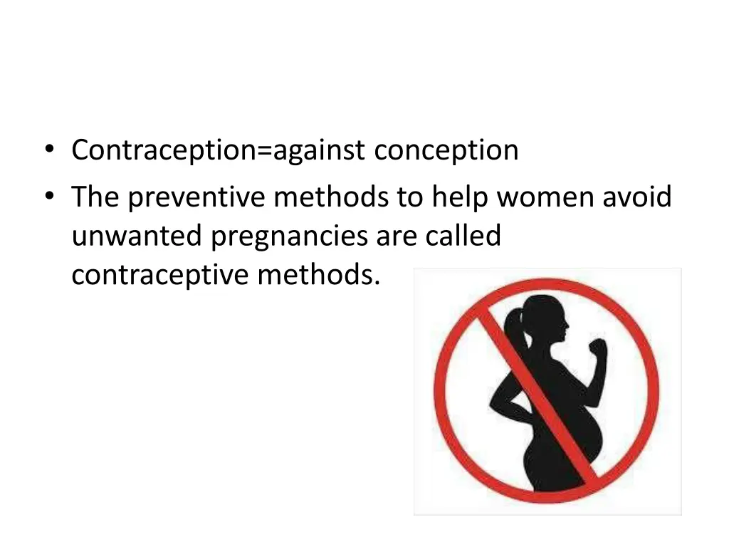 contraception against conception the preventive