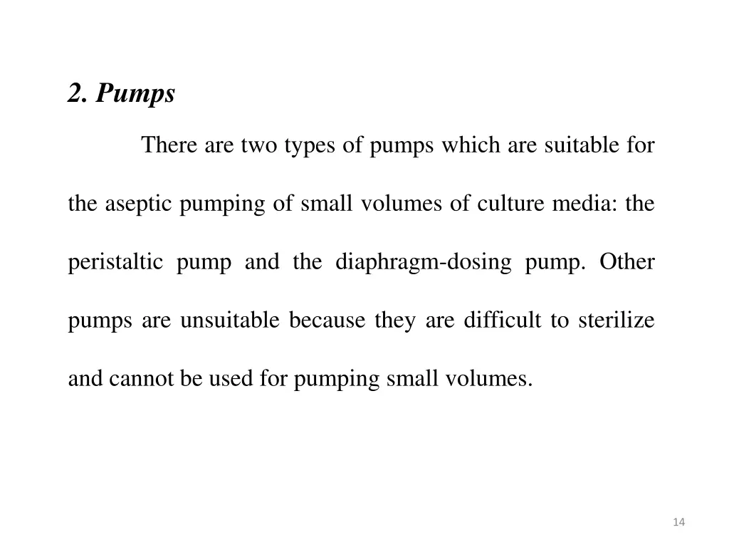 2 pumps