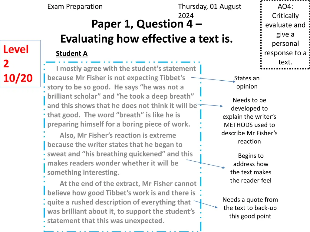 exam preparation 1