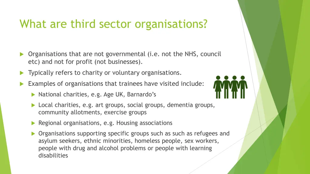 what are third sector organisations