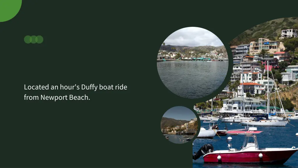 located an hour s duffy boat ride from newport