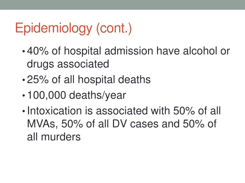 epidemiology cont 1