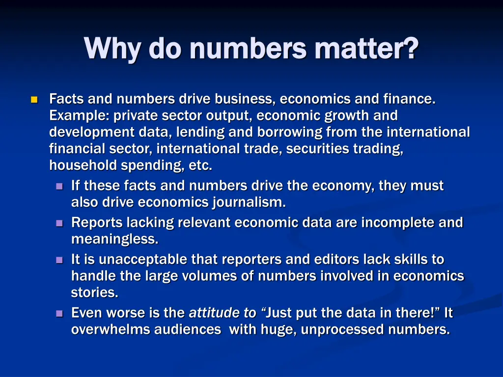 why do numbers matter why do numbers matter 2