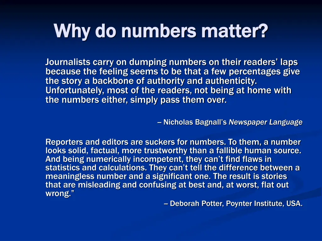 why do numbers matter why do numbers matter 3