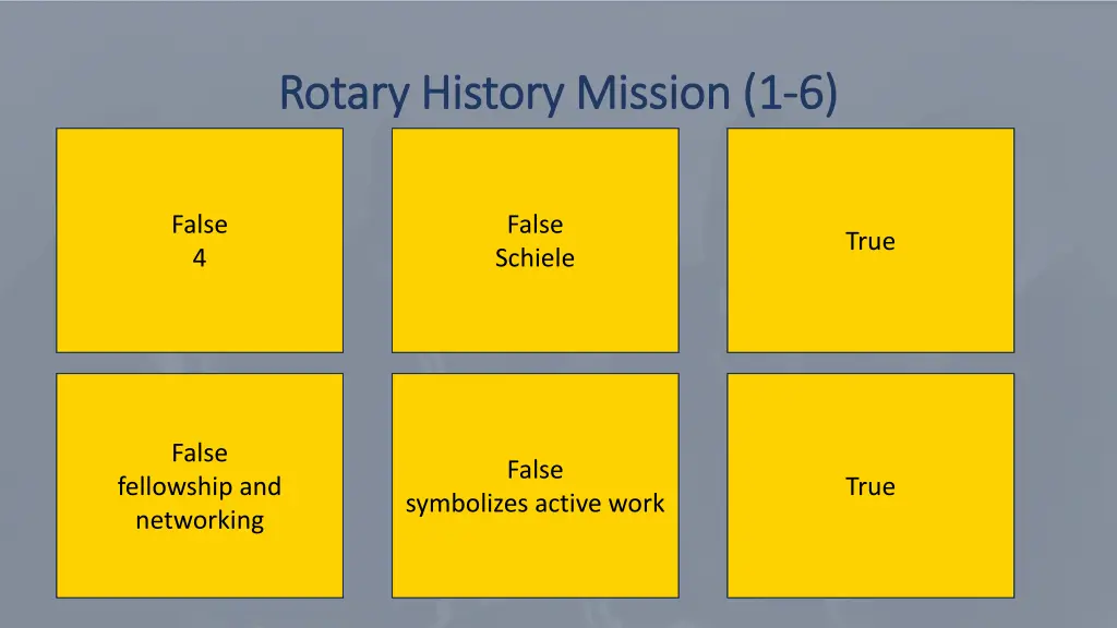 rotary history mission 1 rotary history mission