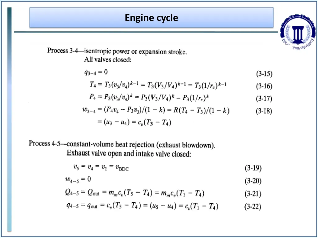 engine cycle 15