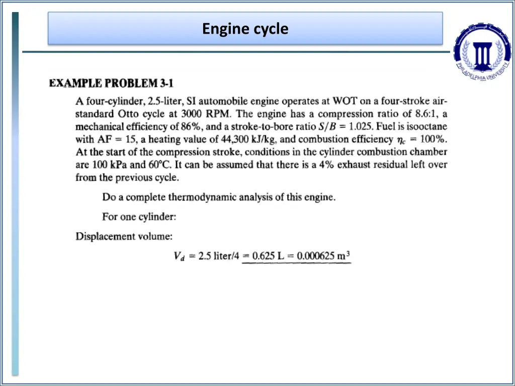 engine cycle 18