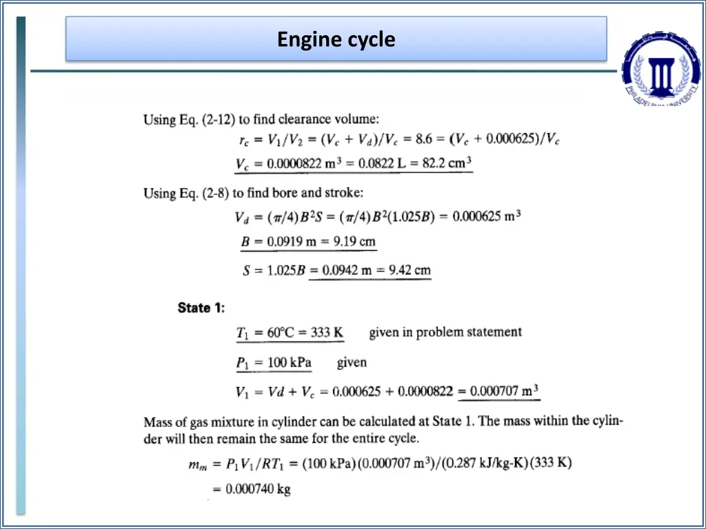 engine cycle 19