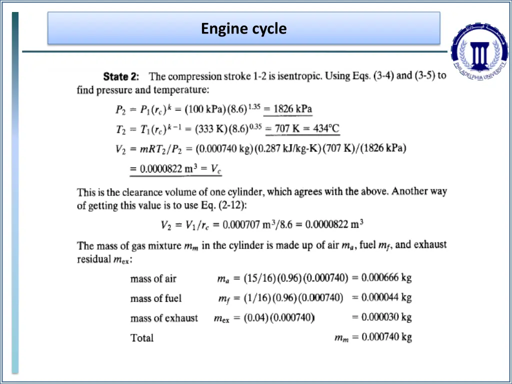 engine cycle 20