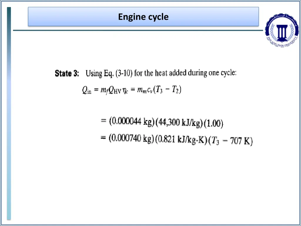 engine cycle 21