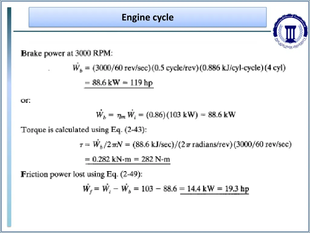 engine cycle 26