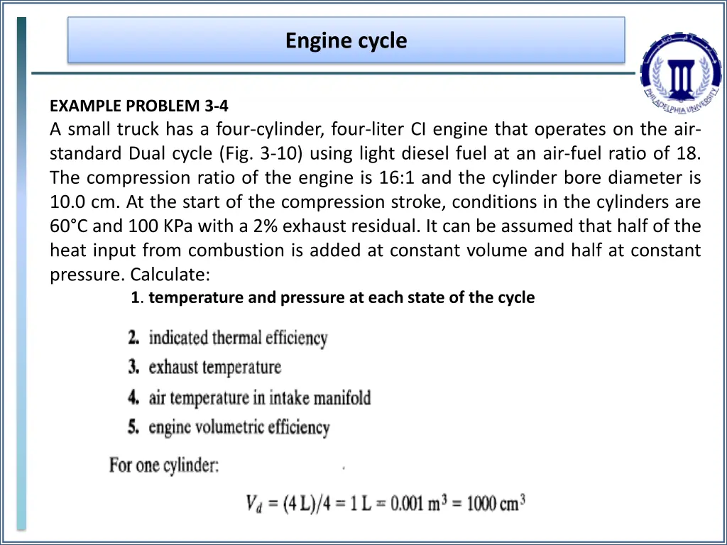 engine cycle 38