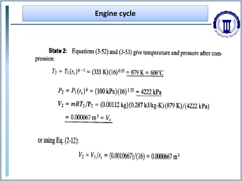 engine cycle 40