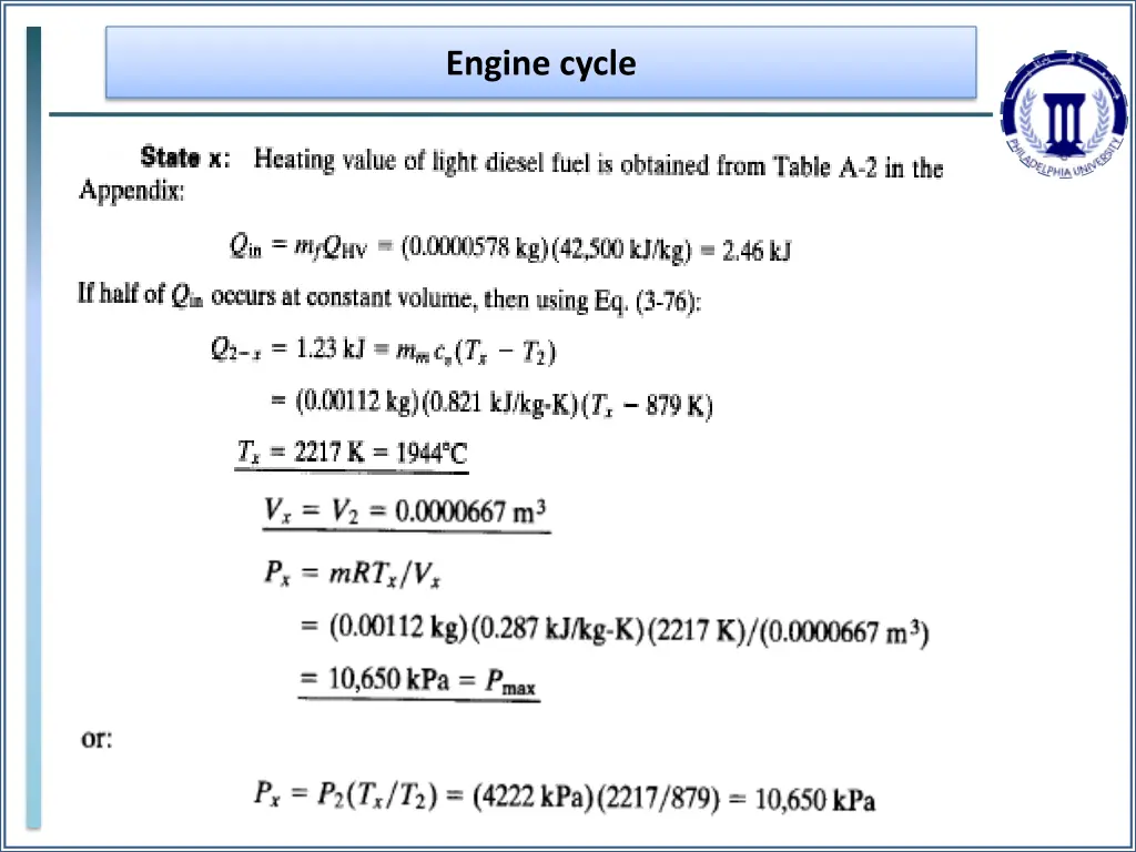 engine cycle 41