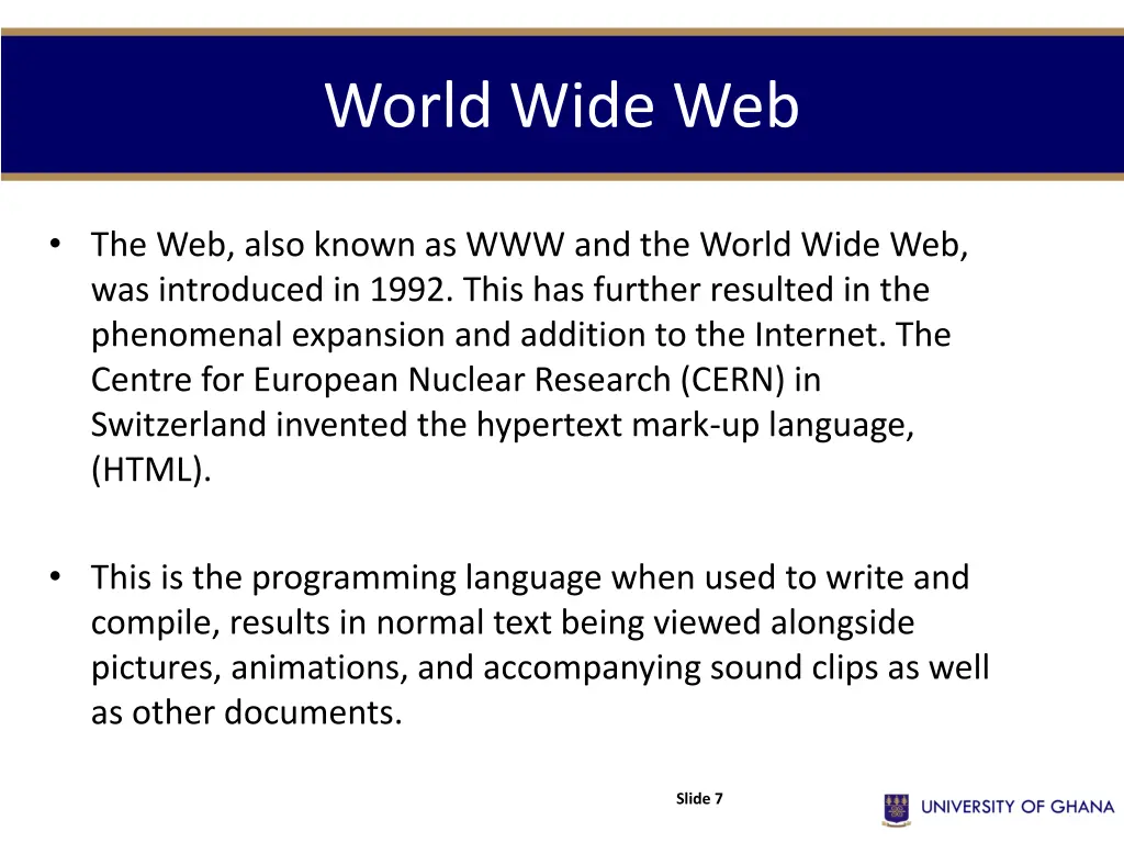 world wide web