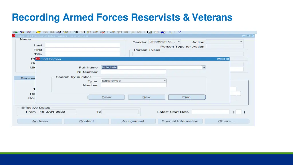 recording armed forces reservists veterans 1