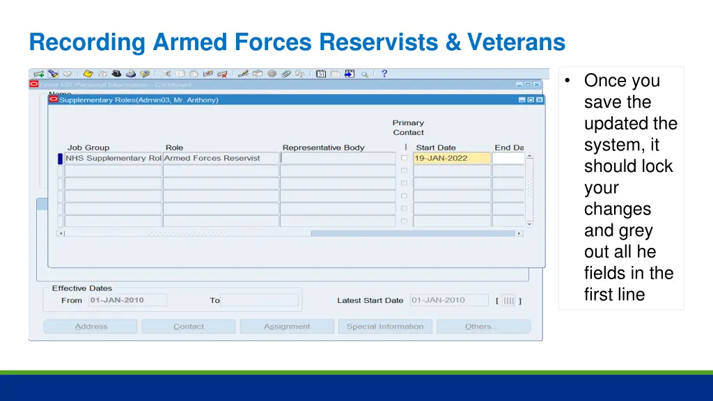 recording armed forces reservists veterans 7