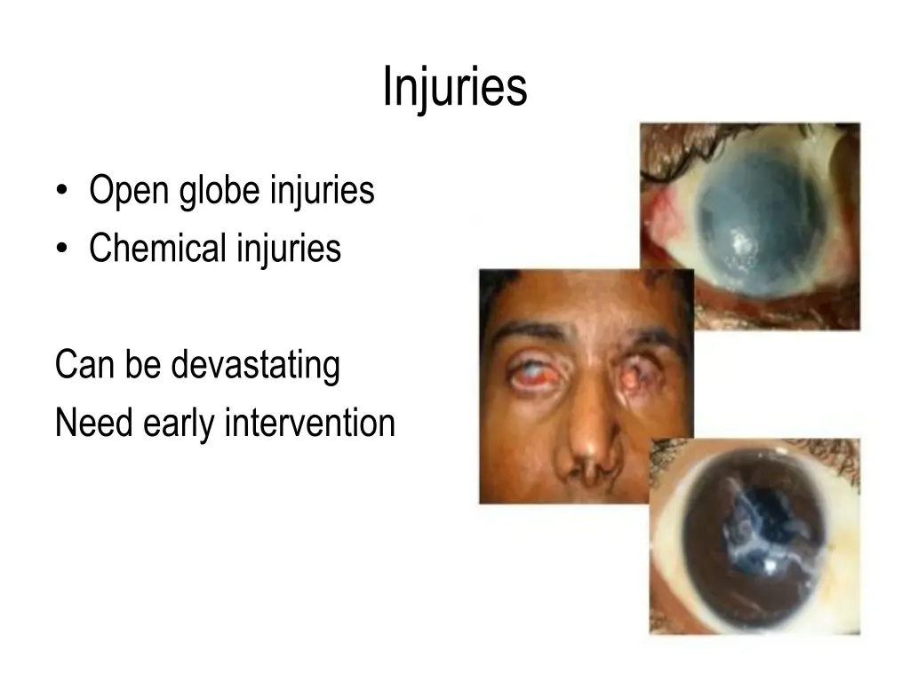 injuries