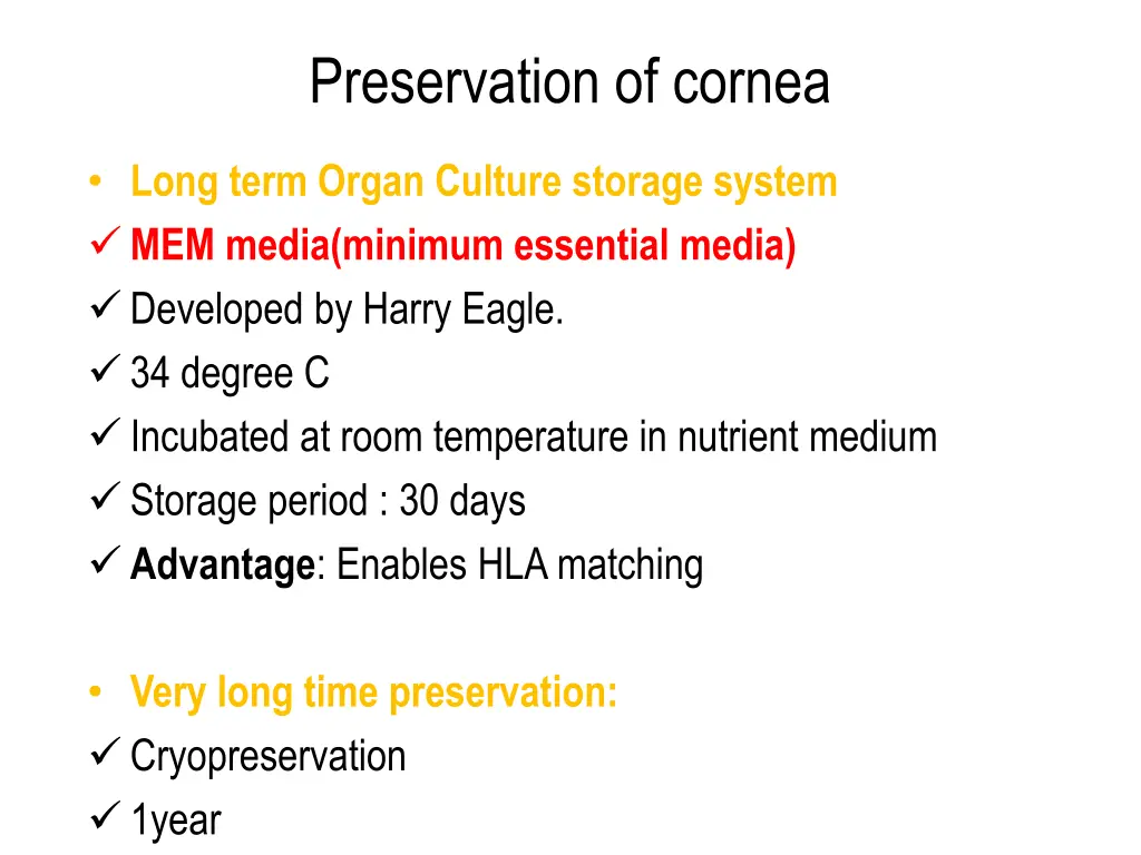 preservation of cornea 2