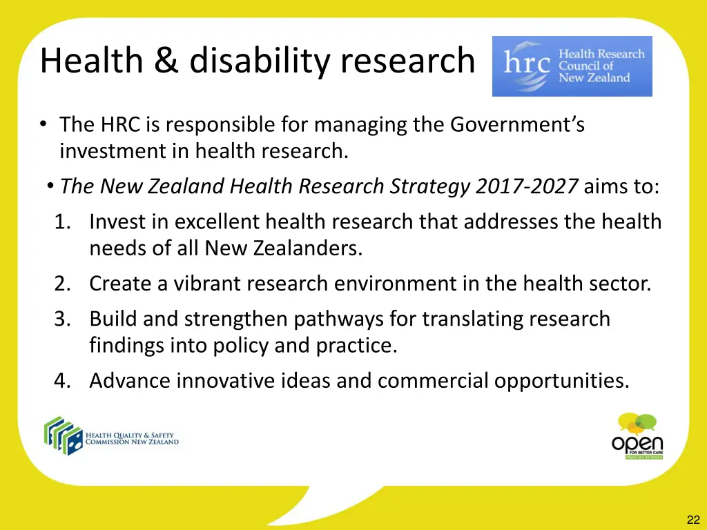 health disability research