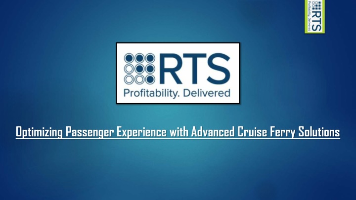 optimizing passenger experience with advanced