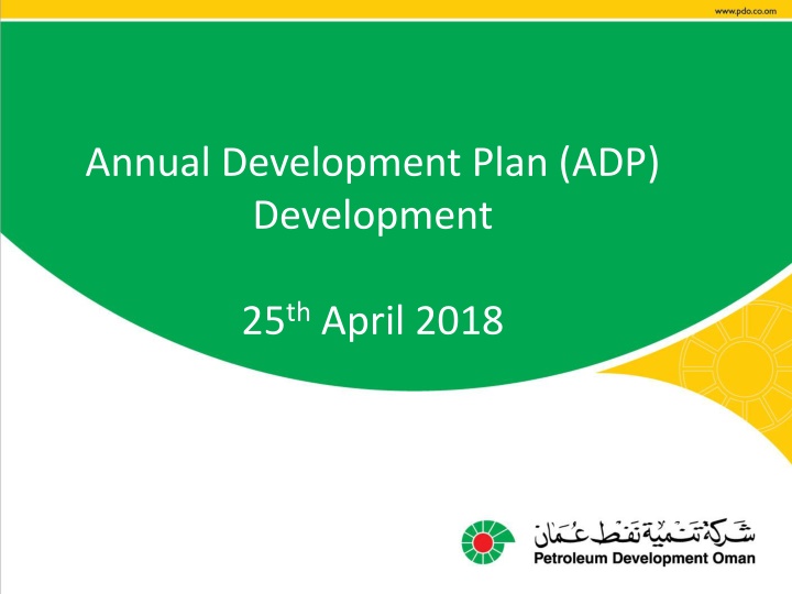 annual development plan adp development