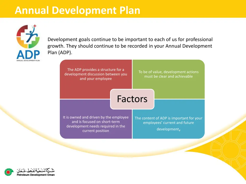 annual development plan