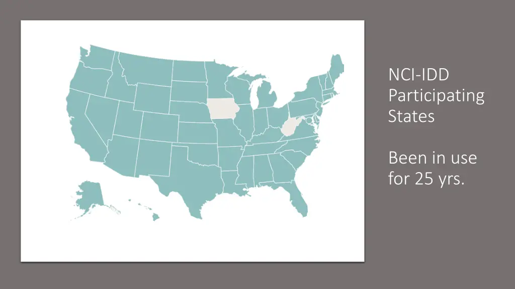 nci idd participating states