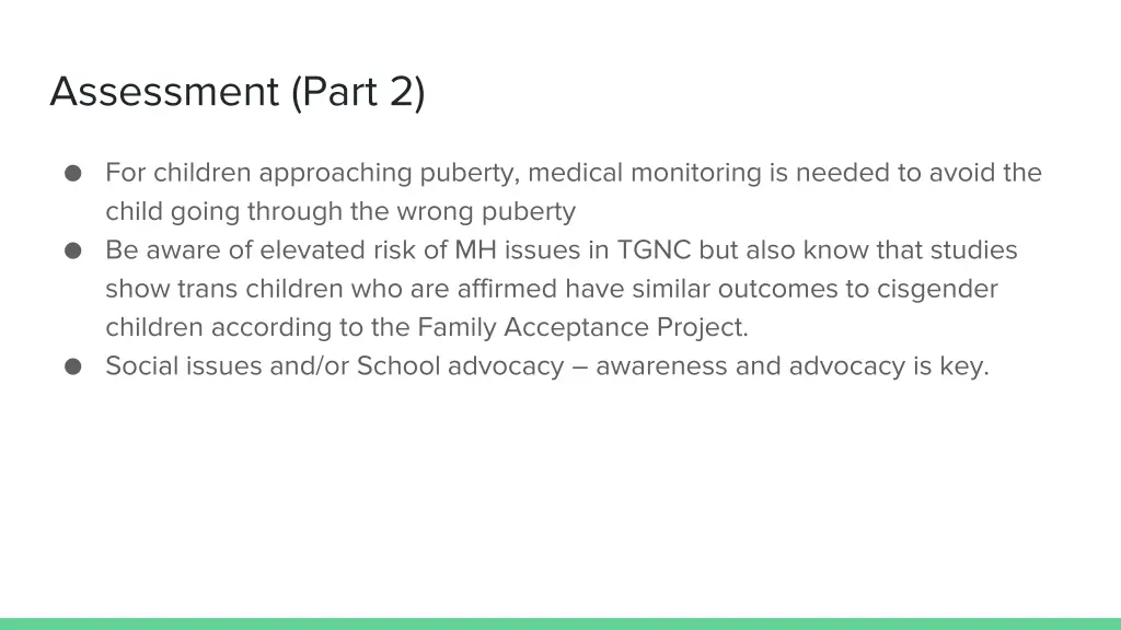 assessment part 2