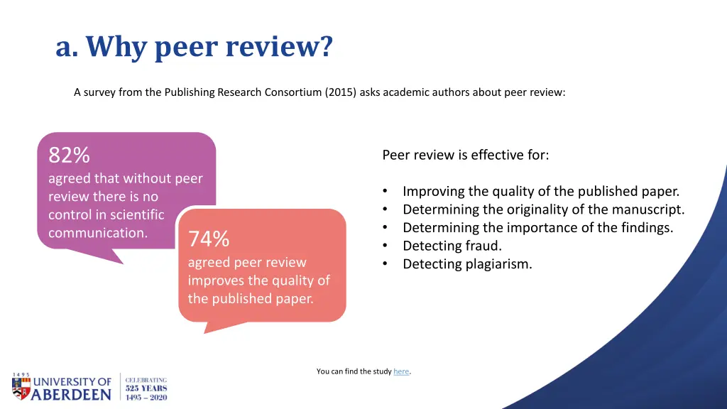 a why peer review